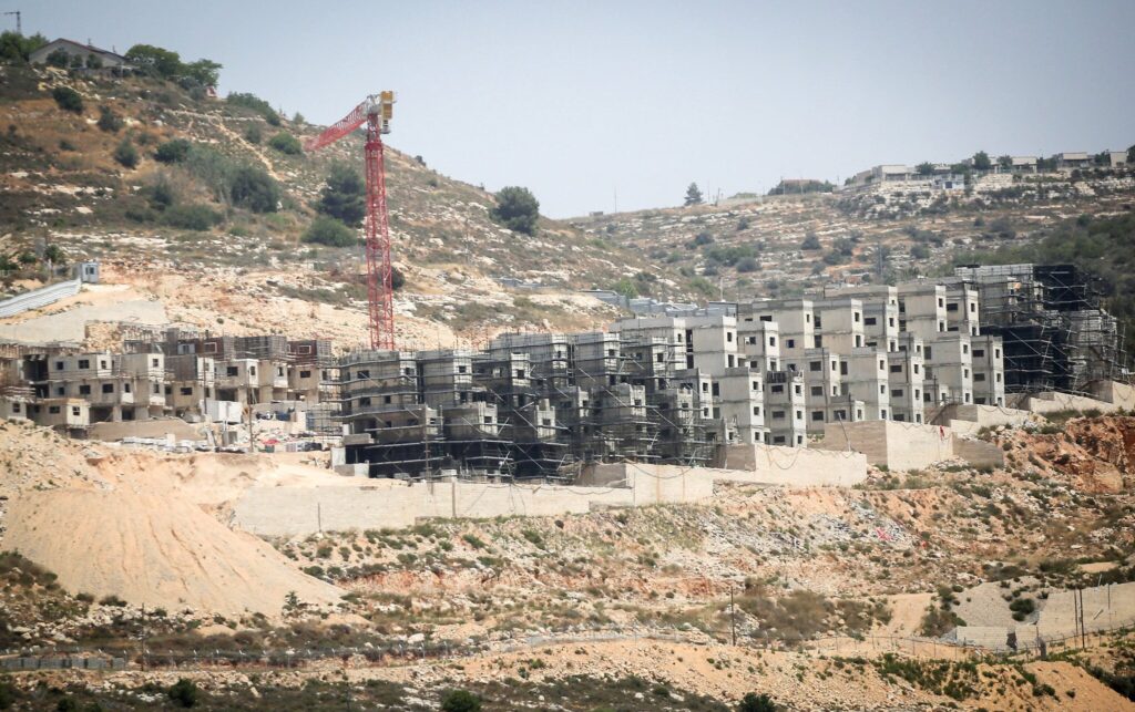 There has been a significant uptick of illegal Israeli land seizures in the West Bank since the onset of the Gaza War. (Photo from AP)