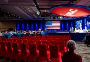 GRAPEVINE, TEXAS - MARCH 27: Gov. Greg Abbott speaks during a discussion at the Gaylord Texan Resort and Conference Center on March 27, 2026 in Grapevine, Texas. The Conservative Political Action Conference (CPAC), established in 1974, is an annual gathering that brings together conservative organizations, activists, and global leaders to discuss current events and shape future political agendas. (Photo by Brandon Bell/Getty Images)