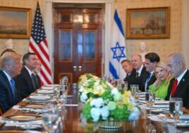 The trip this week marks the third that Netanyahu has made to the White House since Trump returned to office. (Photo from AFP)